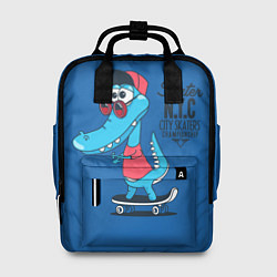 Рюкзак женский Skate NYC, цвет: 3D-принт