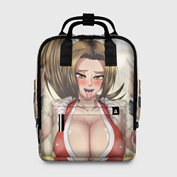 Рюкзак женский Май Сирануи boobs - sexy ahegao, цвет: 3D-принт