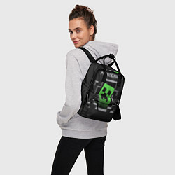 Рюкзак женский Minecraft Creeper, цвет: 3D-принт — фото 2