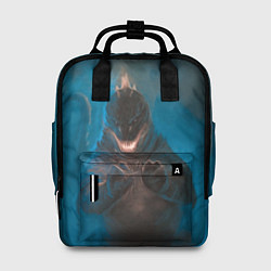 Рюкзак женский Blue Godzilla, цвет: 3D-принт