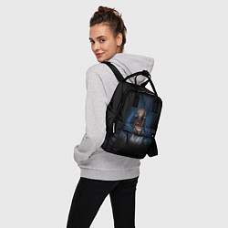 Рюкзак женский Слёзы Билли Айлиш, цвет: 3D-принт — фото 2