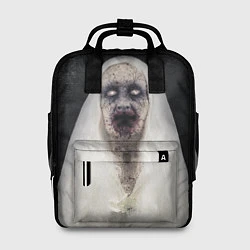 Рюкзак женский Страшный призрак, цвет: 3D-принт