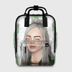 Рюкзак женский Billie Eilish, цвет: 3D-принт