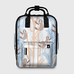 Рюкзак женский Ленивец стайл, цвет: 3D-принт