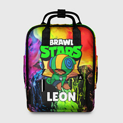 Женский рюкзак BRAWL STARS LEON