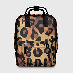 Рюкзак женский Кошачий окрас, цвет: 3D-принт