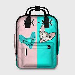 Рюкзак женский Кис-Кис, цвет: 3D-принт