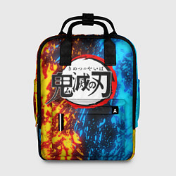 Рюкзак женский KIMETSU NO YAIBA, цвет: 3D-принт
