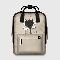Рюкзак женский Милая кошечка, цвет: 3D-принт