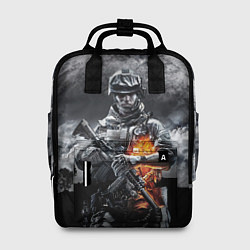 Рюкзак женский Battlefield, цвет: 3D-принт