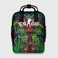 Рюкзак женский CS GO Hyperbeast, цвет: 3D-принт