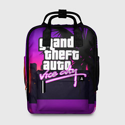 Рюкзак женский GTA:VICE CITY, цвет: 3D-принт