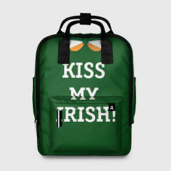 Рюкзак женский Kiss my Irish, цвет: 3D-принт