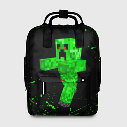 Рюкзак женский MINECRAFT CREEPER, цвет: 3D-принт