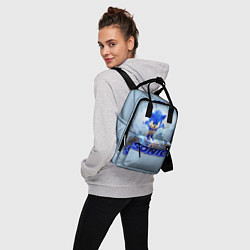 Рюкзак женский SONIC, цвет: 3D-принт — фото 2