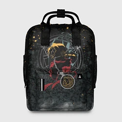 Рюкзак женский Стальной алхимик, цвет: 3D-принт
