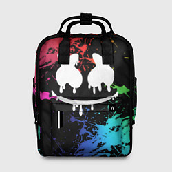 Рюкзак женский Marshmello, цвет: 3D-принт