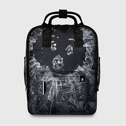 Рюкзак женский ЧЕРНОЕ ЗЕРКАЛО, цвет: 3D-принт