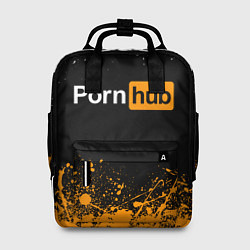 Рюкзак женский PORNHUB, цвет: 3D-принт