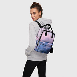 Рюкзак женский Горы, цвет: 3D-принт — фото 2