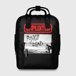 Рюкзак женский Punks Not Dead, цвет: 3D-принт