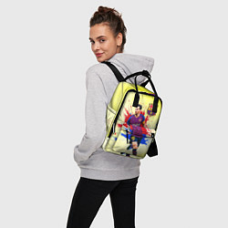 Рюкзак женский Месси, цвет: 3D-принт — фото 2