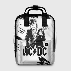 Рюкзак женский ACDC, цвет: 3D-принт