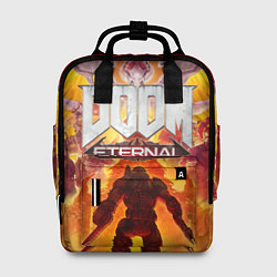 Рюкзак женский DOOM Eternal, цвет: 3D-принт