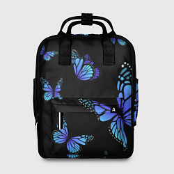 Рюкзак женский БАБОЧКИ, цвет: 3D-принт