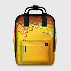 Рюкзак женский ПИВО, цвет: 3D-принт