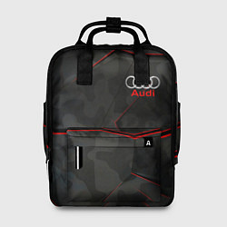 Рюкзак женский AUDI, цвет: 3D-принт