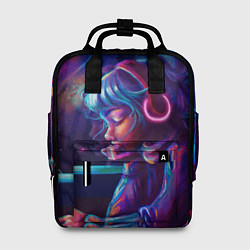 Рюкзак женский ДОМА, цвет: 3D-принт