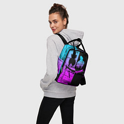 Рюкзак женский FORTNITE MARSHMELLO, цвет: 3D-принт — фото 2