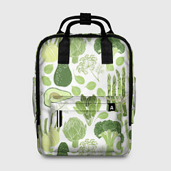 Рюкзак женский Овощи, цвет: 3D-принт