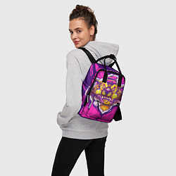 Рюкзак женский Граффити Лев, цвет: 3D-принт — фото 2