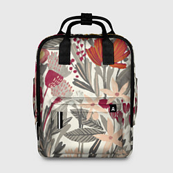 Рюкзак женский Полевые цветы, цвет: 3D-принт