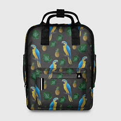 Рюкзак женский Попугай Ара, цвет: 3D-принт