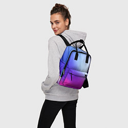 Рюкзак женский Градиент Облаков, цвет: 3D-принт — фото 2