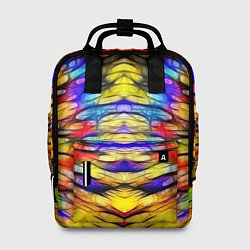 Рюкзак женский Батик Краски, цвет: 3D-принт