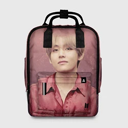 Рюкзак женский BTS, цвет: 3D-принт