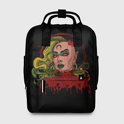 Рюкзак женский Ведьма, цвет: 3D-принт