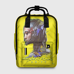 Рюкзак женский Киберпанк 2077, цвет: 3D-принт