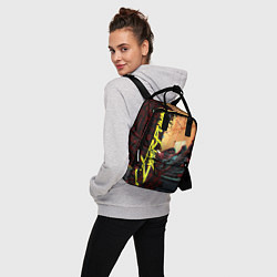 Рюкзак женский Киберпанк, цвет: 3D-принт — фото 2
