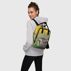 Рюкзак женский Лисенок и пчелка, цвет: 3D-принт — фото 2