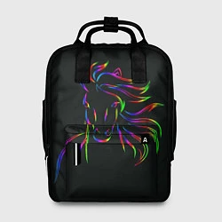 Рюкзак женский Лошадка, цвет: 3D-принт