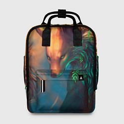Рюкзак женский Волшебная лиса, цвет: 3D-принт