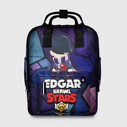Рюкзак женский BRAWL STARS EDGAR, цвет: 3D-принт