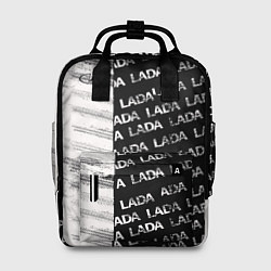 Рюкзак женский Lada, цвет: 3D-принт