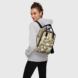 Рюкзак женский Пельмени, цвет: 3D-принт — фото 2
