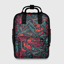 Рюкзак женский Предвестники, цвет: 3D-принт